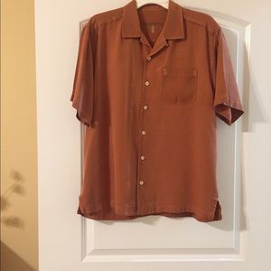 Tommy Bahama Silk Shirt, size Medium
